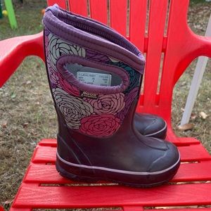 Bogs Size 8 Toddler Girls Great Condition